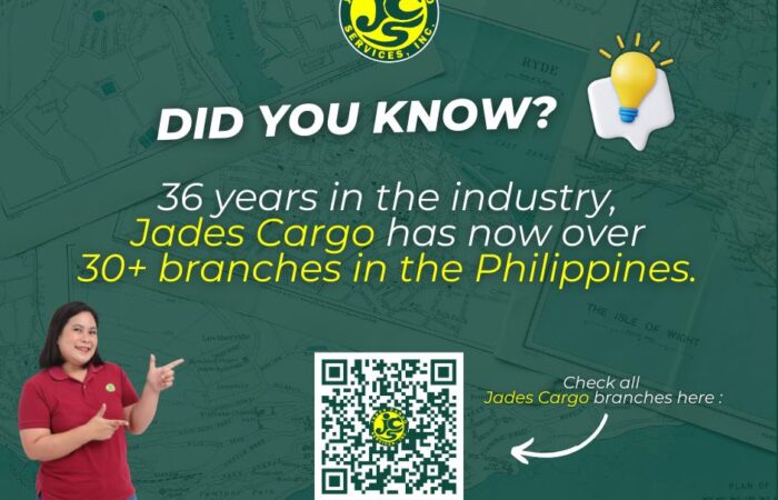 DID YOU KNOW? 

For 36 years, Jades Cargo has been a trusted name in the logisti…