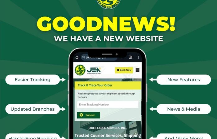 EXCITING NEWS: 

Jades Cargo Services has launched its new website!  Now with en…