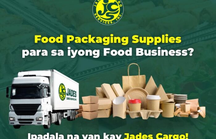 Food packaging supplies para sa iyong food business?  Ipadala na ‘yan kay Jades …