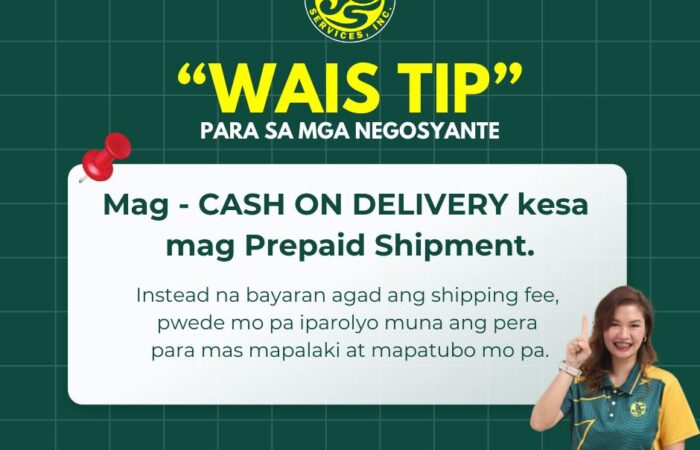 Ka-Jades, Check this Wais Tip for you!  

Kung negosyante ka, perfect sayo to ma…