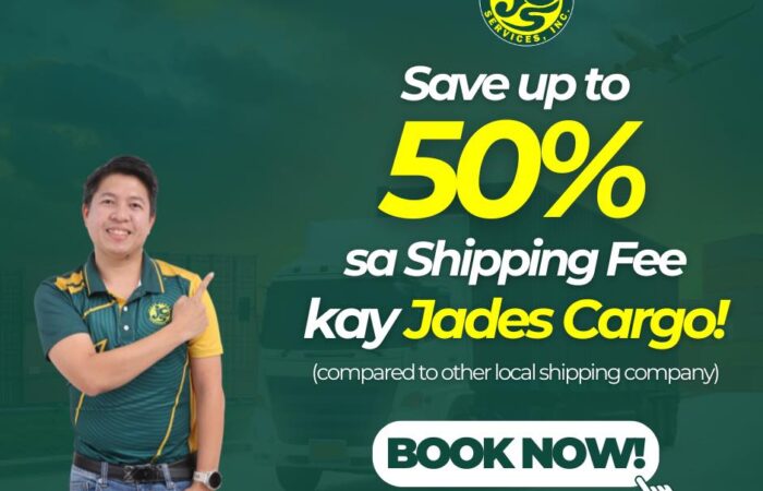 Looking to cut shipping costs?  Nais mo bang makatipid ng hanggang 50%?  Kay Jad…