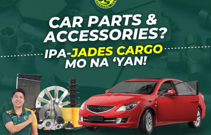 Need car parts and accessories?  Ipa-Jades Cargo mo na ‘yan! We’ll deliver the g…