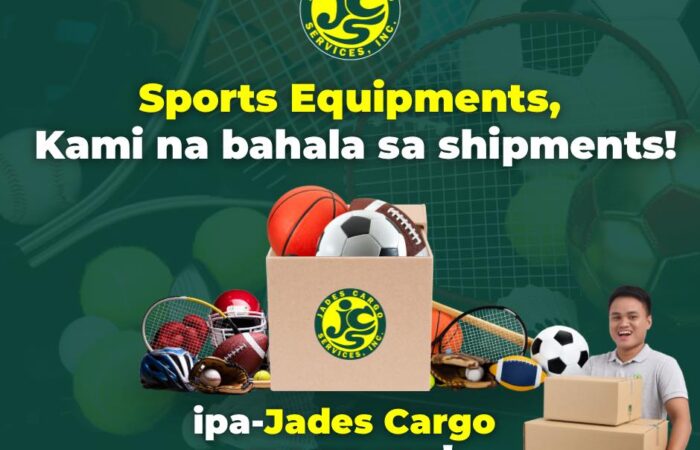 Sports equipment? Kami na ang bahala sa shipment!  From rackets to running shoes…