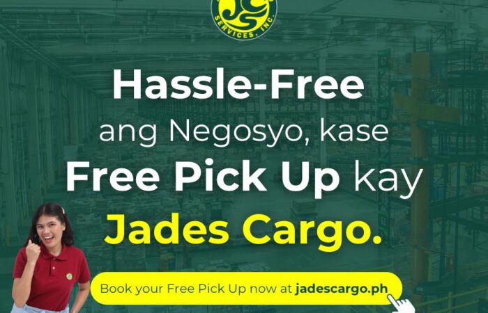 Hassle-free ang negosyo, kasi free pick up kay Jades Cargo!  Iwas abala, iwas ka…