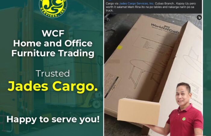 Loyal Ka-Jades talaga si WCF Home and Office Furniture Trading!  
 Salamat sa pa…