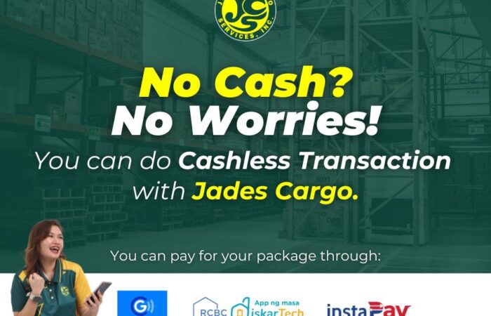 No cash?  No worries!  With Jades Cargo, you can enjoy hassle-free, cashless tra…