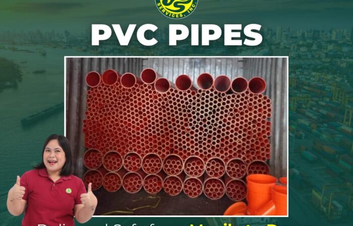 PVC Pipes Delivered Safely from Manila to Davao!  
 Maraming salamat sa patuloy …