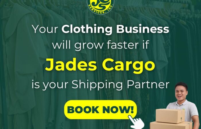 Watch your clothing business grow faster with Jades Cargo as your shipping partn…