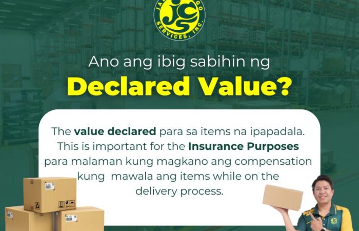 Ano nga ba ang ibig sabihin ng Declared Value?  

Ito ang halaga na dinedeklara …