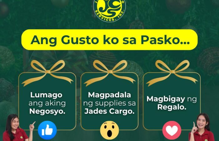 Ngayong Pasko, Ano ang gusto mo?  

Share us your thoughts by Reaction Button!  …