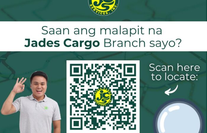 Ka-Jades! Alam mo ba kung saan ang malapit na Jades Cargo Branch sa location mo?…