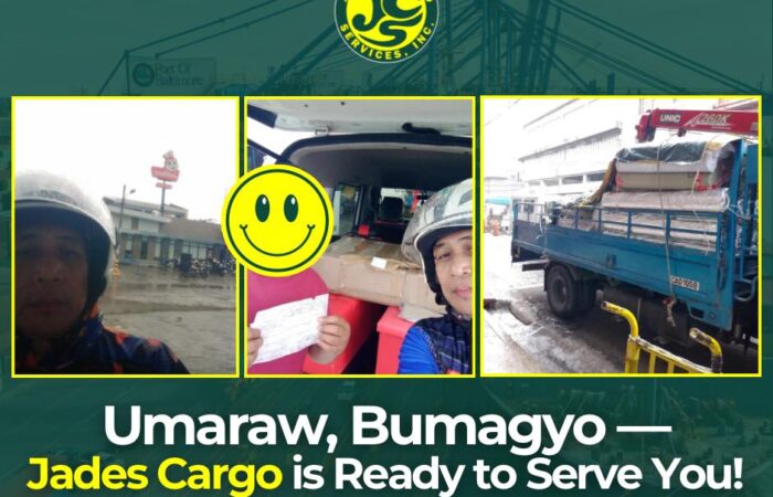 Umaraw man o Bumagyo, Jades Cargo is always ready to serve you!  

Whatever the …