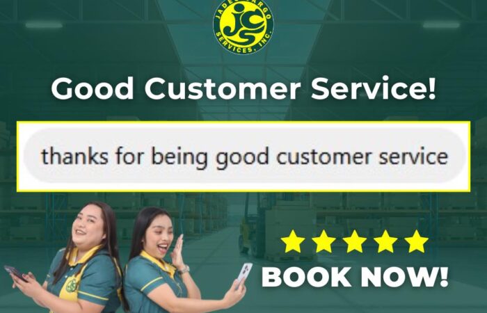 Client Feedback Spotted! 
“Thanks for being good customer service.”

Sa Jades Ca…