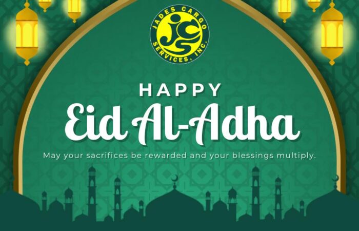 Eid Al-Adha Mubarak! 

From all of us at Jades Cargo, we extend our heartfelt g…