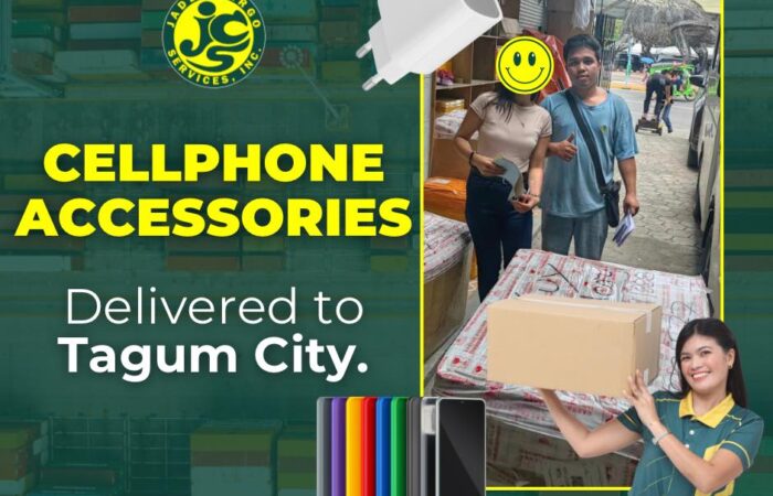 Cellphone Accessories, delivered safe and sound to Tagum City! 
Sa Jades Cargo …