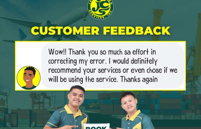 Customer feedback that warms the heart! 
“Wow! Thank you so much sa effort in c…