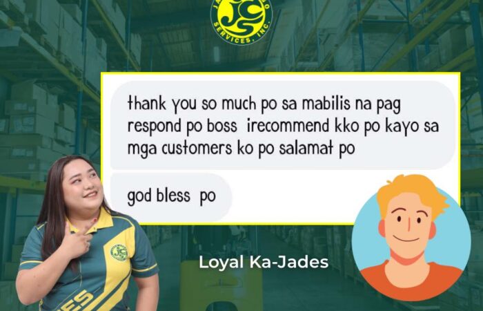 Screenshot spotted!
“Irerecommend ko kayo sa mga customers ko po.” 

Grabe, nak…