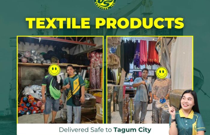 Textile Products, delivered safe and smooth sa Tagum City!
From Manila to Minda…