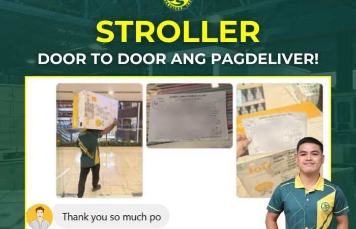 Customer Feedback Alert!

“Thank you so much po!” 

Padala ni customer? Strolle…