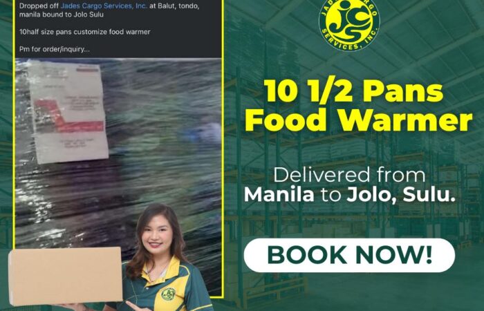 From Fabrication to Destination — Walang Hassle, Walang Delay! 
10 1/2 Pans Foo…