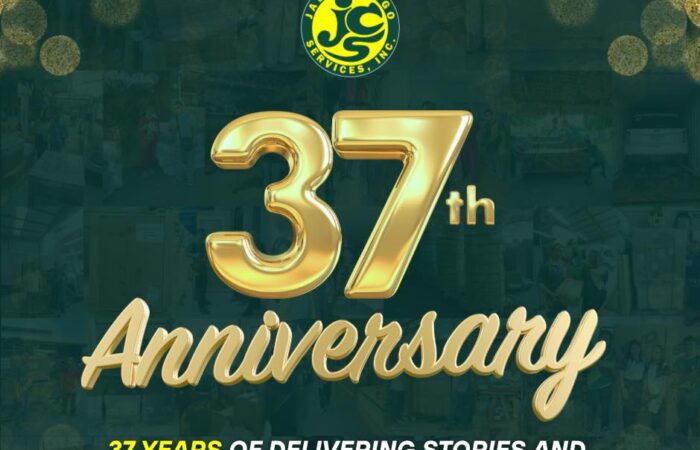 Happy 37th Anniversary, Jades Cargo Services! 
37 Years of Delivering Stories &…
