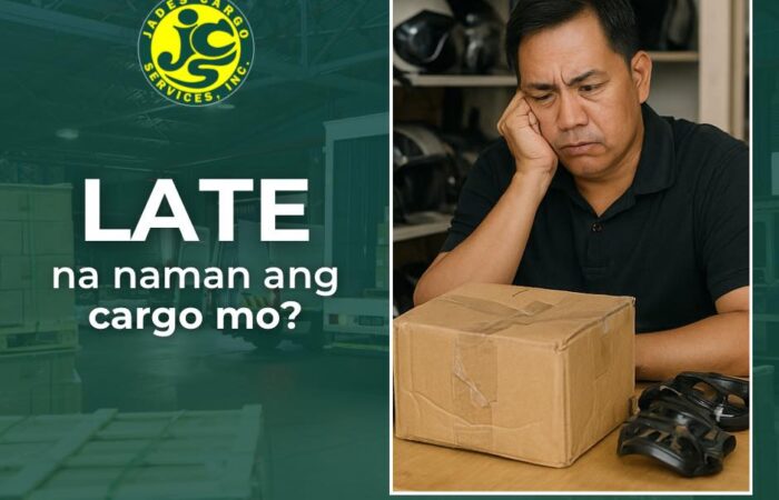 Late na naman ang cargo mo?
Wag ka nang magtiis sa delay! Sa Jades Cargo Servic…