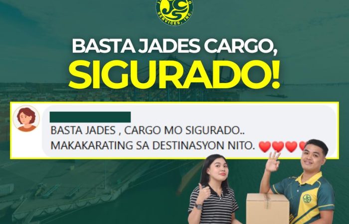 “Basta Jades, cargo mo, sigurado!” — isa lang ‘yan sa mga patunay ng tiwalang b…
